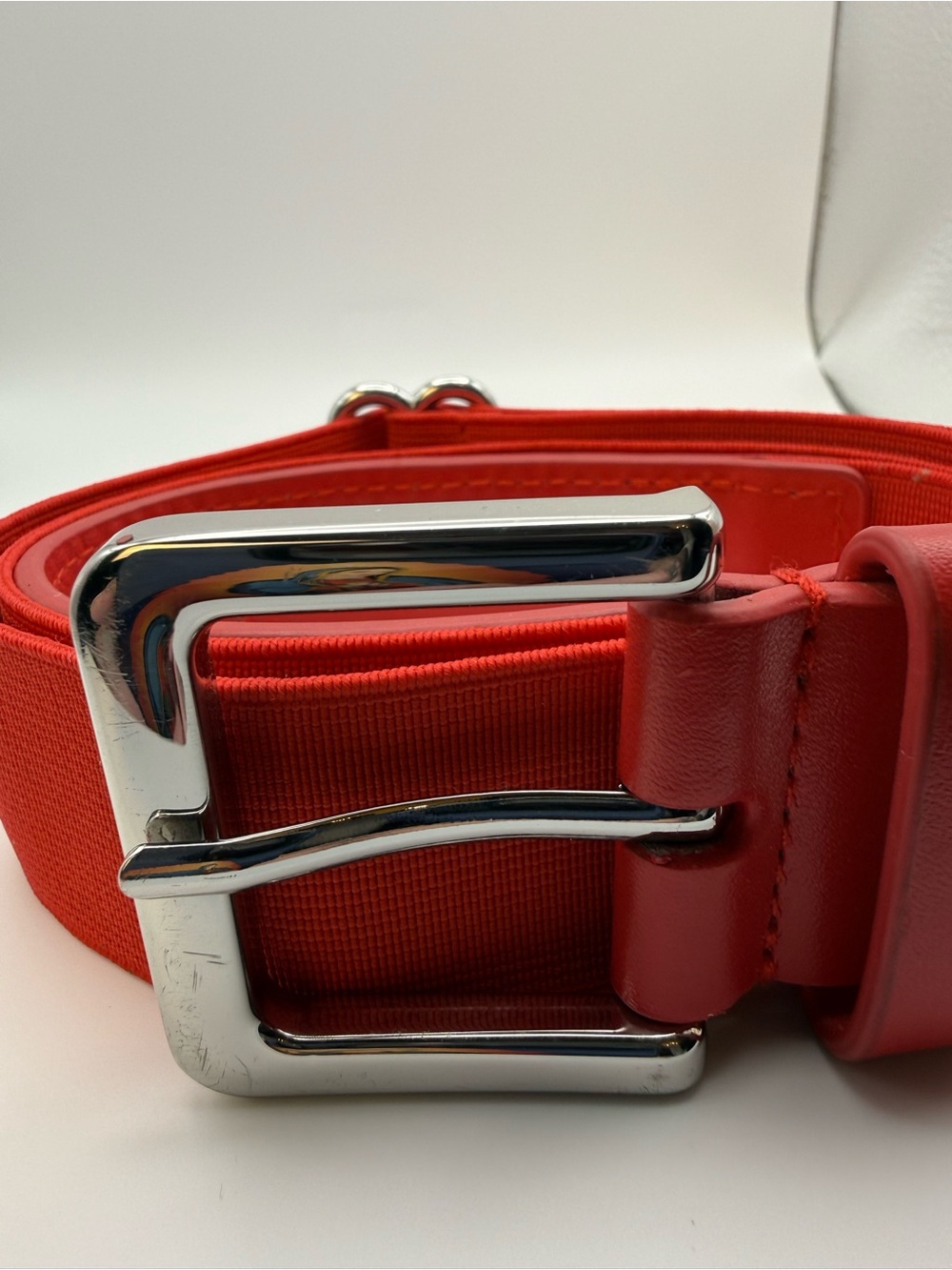Under Armour Classic Red Baseball Belt - Picture 3 of 8